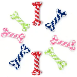 Bone Rope Dog Toy dog toys indestructible dog toys dog tug toys dog plush chew resistant toy