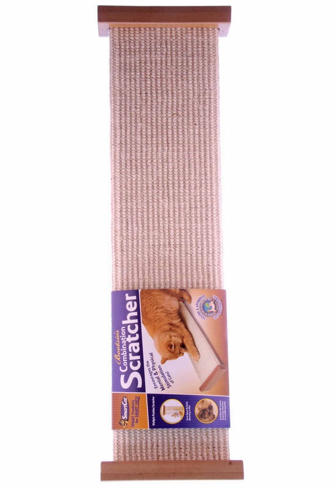 Bootsie's All-In-One Cat Scratcher cat beds cat scratching post cat shampoo cat tunnel cat brush