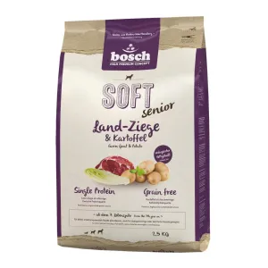 Bosch High Premium Soft  Senior Farm Goat & Potato Grain Free Dry Dog Food freeze dried dog treats dog freeze snacks raw dog treat dehydrated dog food meat dog snack