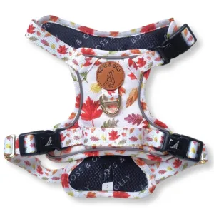 Boss & Olly Active Dog Harness (Autumn Leaves) grain free dog food natural dog biscuits high protein dog food dog food pack dog meat sticks