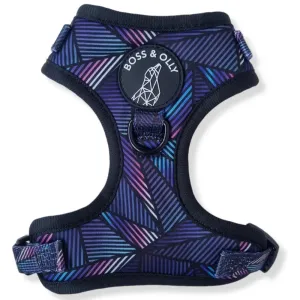 Boss & Olly Adjustable Dog Harness (Midnight Dreams) puppy food dog jerky treats dog dental treats dog chicken strips organic dog food