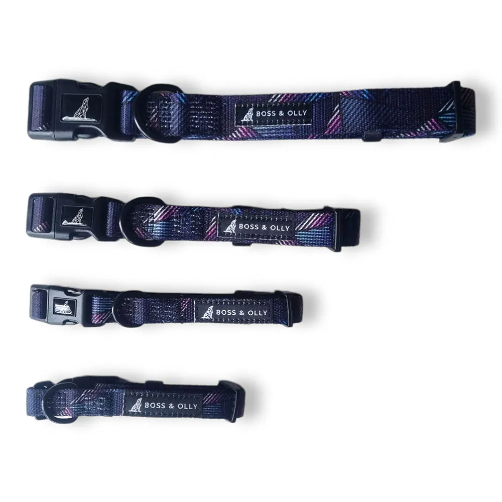 Boss & Olly Dog Collar (Midnight Dreams)