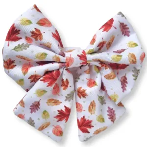 Boss & Olly Sailor Bow For Dogs (Autumn Leaves) puppy food dog jerky treats dog dental treats dog chicken strips organic dog food
