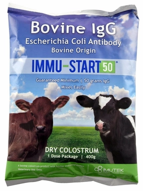 Bovine IgG Immu-Start 50, Colostrum Supplement, 400 g sheep feed sheep mineral sheep hay sheep pellets sheep salt block
