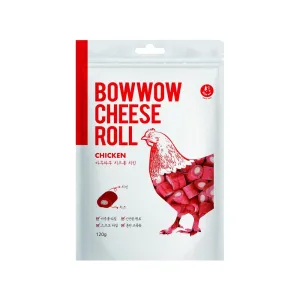 Bow Wow Chicken Cheese Roll Dog Treat 120g dog toys interactive dog toy plush dog toy dog rope toy squeaky toy