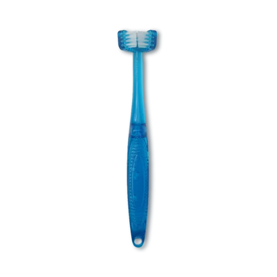 Bow Wow Labs 4in1 Toothbrush - Large (Blue) pig feed piglet nutrition pig food pellets pig vitamins pig treats