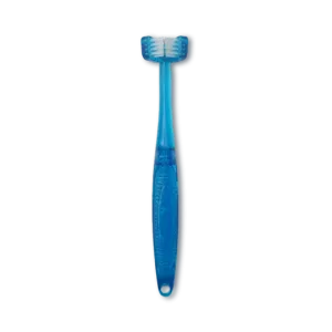 Bow Wow Labs 4in1 Toothbrush - Large (Blue) pig feed piglet nutrition pig food pellets pig vitamins pig treats