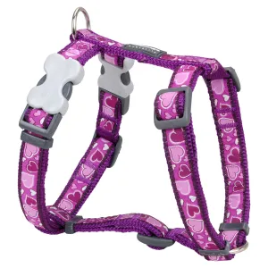 Breezy Love Purple Dog Harness dog leash harness set dog leash clip rope dog leash retractable leash