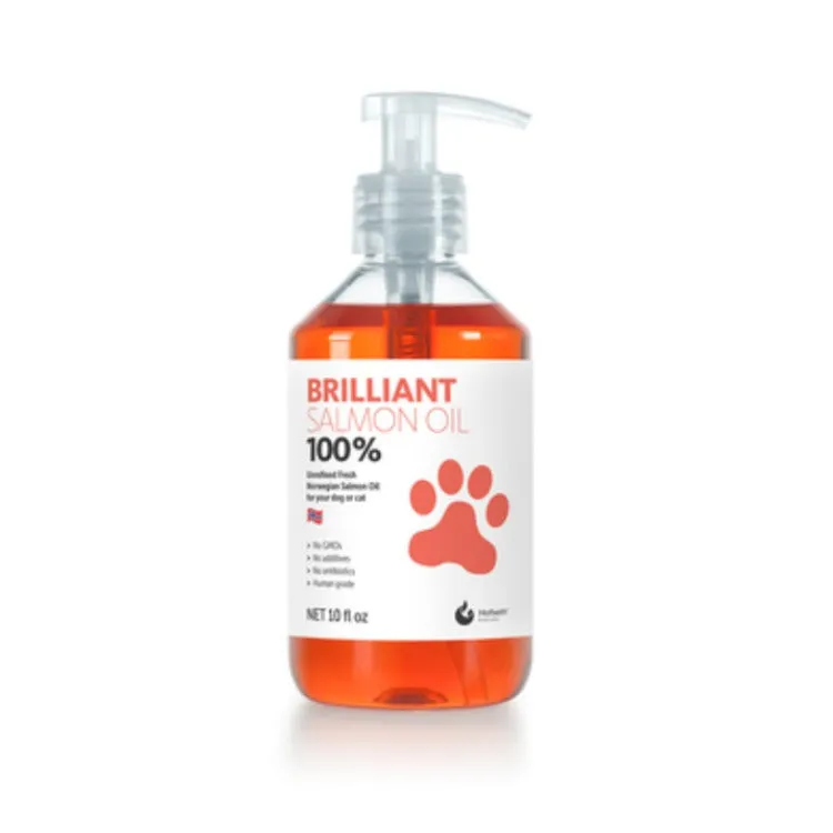 Brilliant Salmon Oil 300 ml. cat treats toys for cats cat hair remover cat cleaning supplies cat food bowl