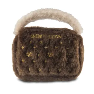 Brown Chewy Vuiton Bag Dog Toy dog toys indestructible dog toys dog tug toys dog plush chew resistant toy
