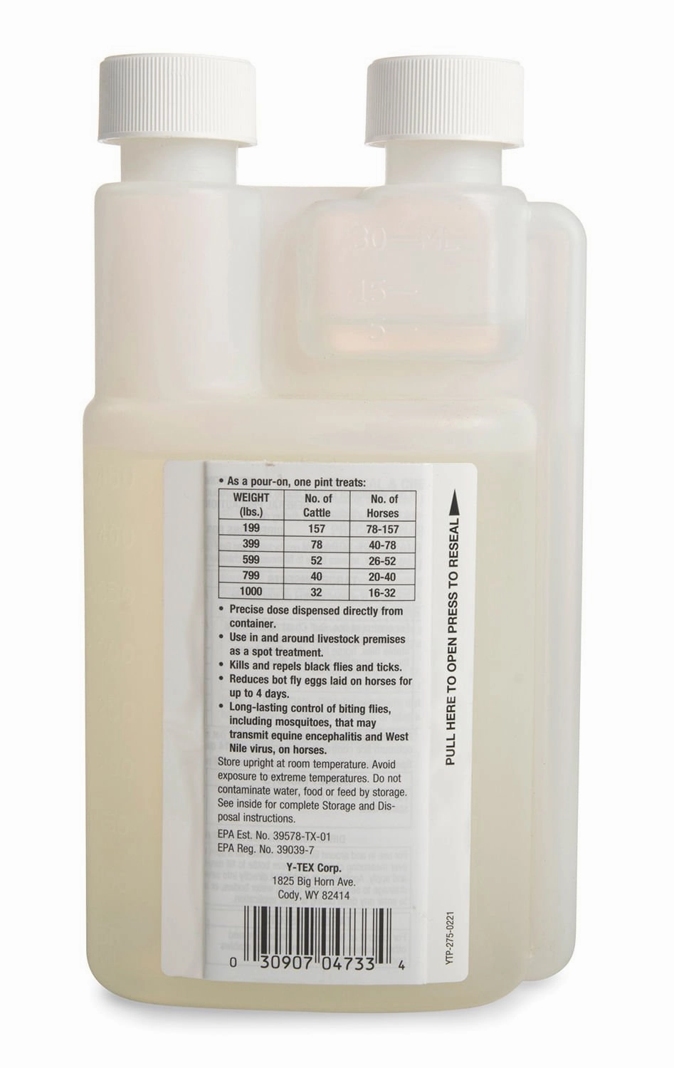 Brute Pour-On Insecticide for Fly & Pest Control