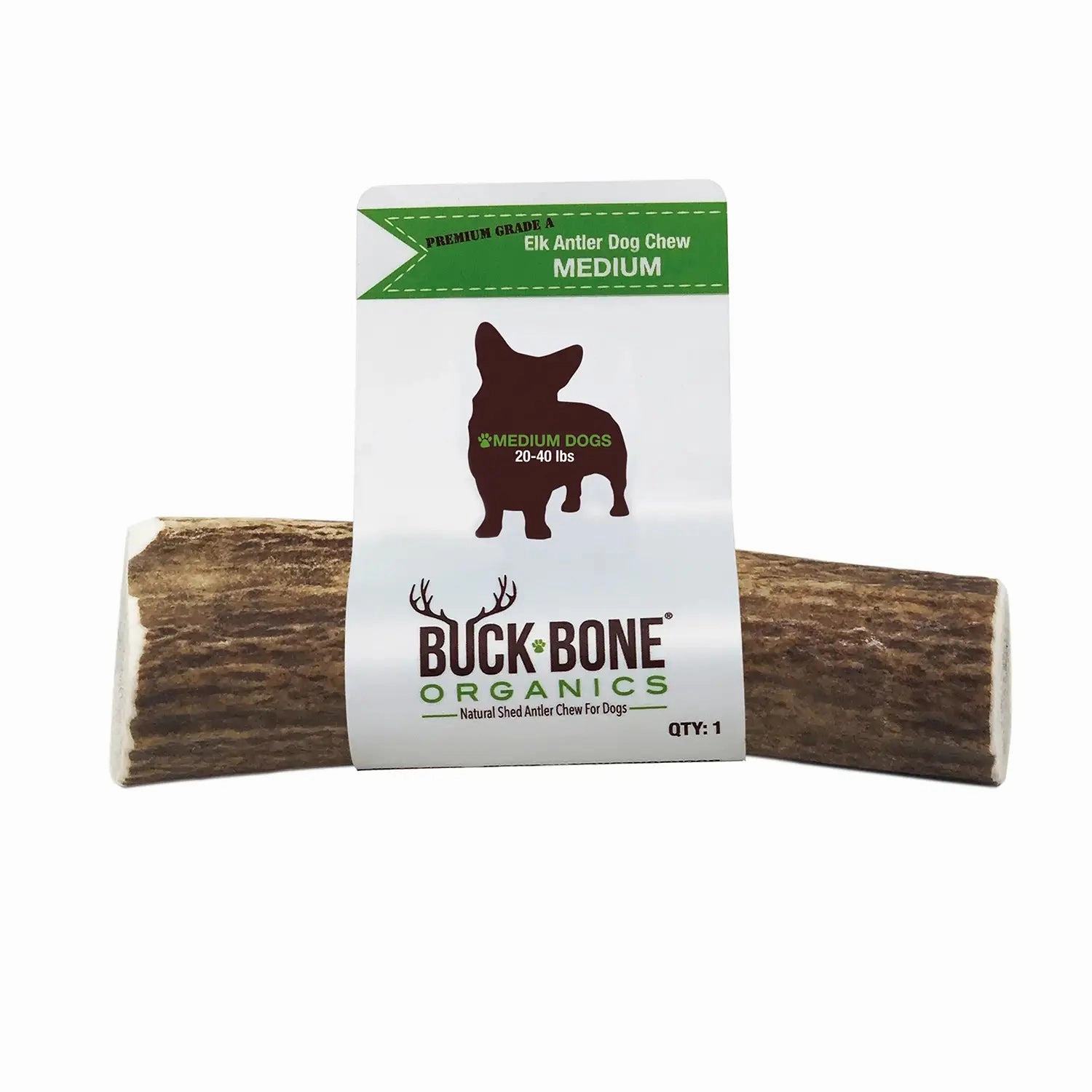 Buck Bone Organics Elk Antler Whole