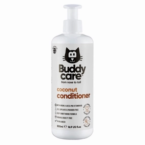 Buddycare Coconut Cat Conditioner 500ml pet health pet wellness pet pain relief pet probiotic pet calming