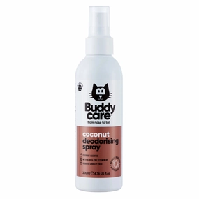 Buddycare Coconut Cat Deodorising Spray 200ml pet health pet wellness pet pain relief pet probiotic pet calming