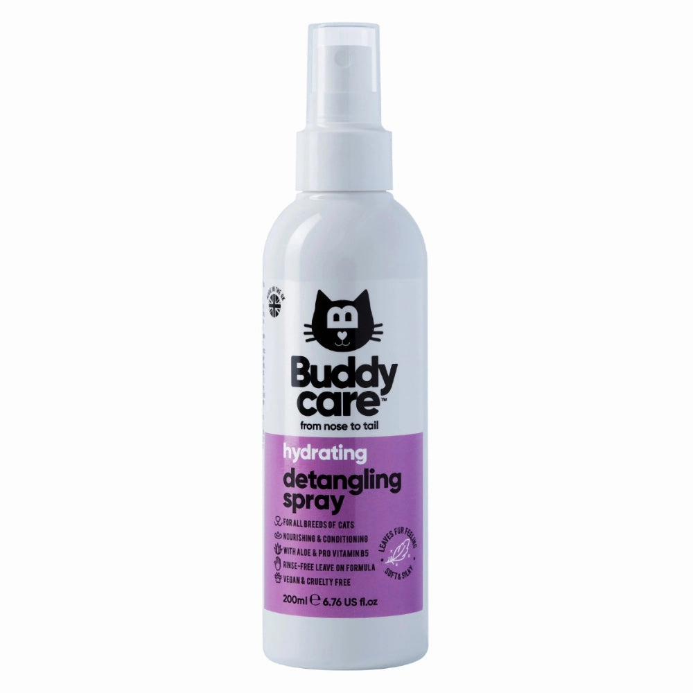 Buddycare Detangling Cat Spray 200ml pet health pet wellness pet pain relief pet probiotic pet calming
