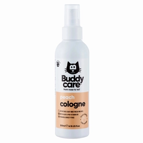 Buddycare Peach Cat Cologne 200ml pet health pet wellness pet pain relief pet probiotic pet calming