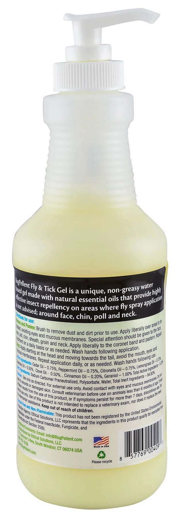 BugPellent Natural Fly & Tick Gel