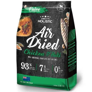 'BUNDLE DEAL': Absolute Holistic Air Dried Chicken & Hoki Dog Food 1kg dog supplies dog food toys accessories dog bed
