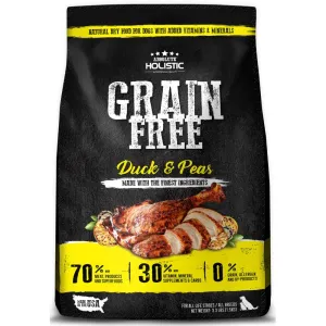 BUNDLE DEAL: Absolute Holistic Duck & Peas Grain-Free Dry Dog Food freeze dried dog treats dog freeze snacks raw dog treat dehydrated dog food meat dog snack