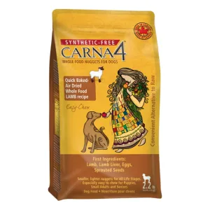 BUNDLE DEAL: Carna4 Quick Baked Air Dried Easy Chew Lamb Grain-Free Dry Dog Food 2.2lb dog toys interactive dog toy plush dog toy dog rope toy squeaky toy