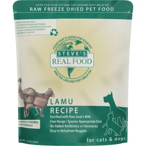 'BUNDLE DEAL FREE FD TREATS': Steve's Real Food Lamu Grain-Free Freeze-Dried Raw Food For Cats & Dogs 20oz fly trap horse fly spray poultry fly control fly repellent farm fly solution