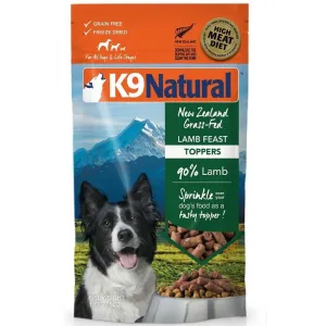 BUNDLE DEAL: K9 Natural Lamb Feast Grain-Free Freeze-Dried Raw Dog Food Topper 142g horse supplement horse vitamins animal probiotics livestock digestive aid horse immune booster