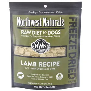 'BUNDLE DEAL': Northwest Naturals Lamb Freeze Dried Raw Diet Dog Food horse supplement horse vitamins animal probiotics livestock digestive aid horse immune booster