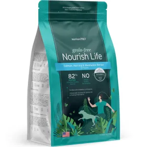 'BUNDLE DEAL': Nurture Pro Nourish Life Salmon, Herring, & Menhaden Recipe Grain-Free Puppy Dry Dog Food dog grooming shampoo collar crate feeding supplies