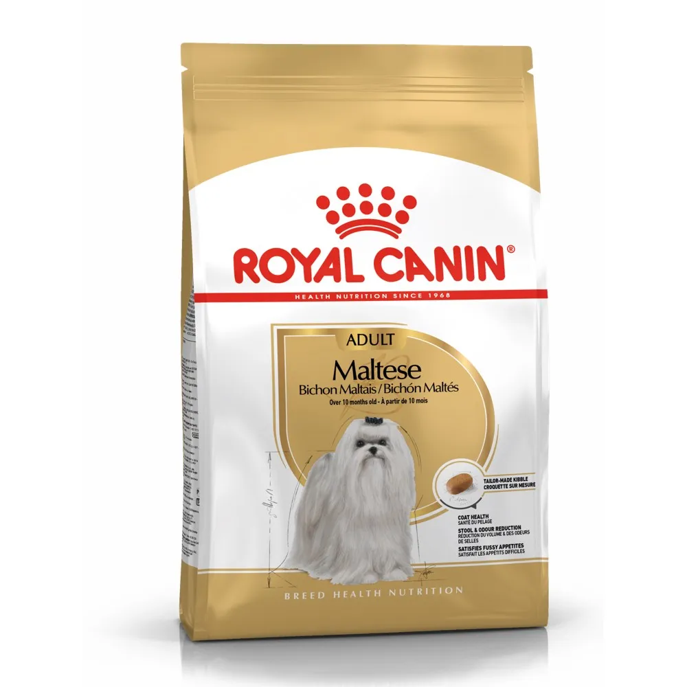 'BUNDLE DEAL': Royal Canin Maltese Adult Dry Dog Food 1.5kg dog grooming shampoo collar crate feeding supplies