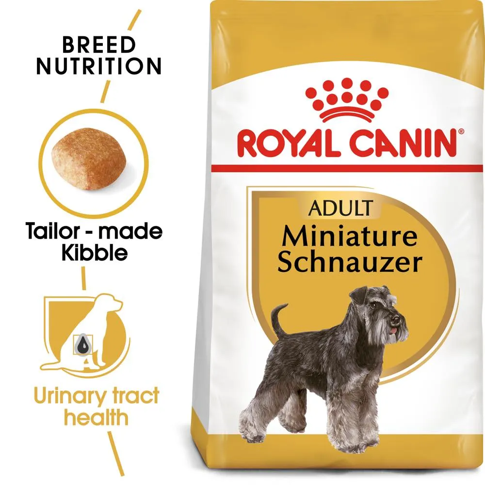 'BUNDLE DEAL': Royal Canin Miniature Schnauzer Dry Dog Food 3kg