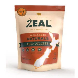 'BUNDLE DEAL': Zeal Free Range Naturals Beef Fillets Jerky Dog Treats 125g fly trap horse fly spray poultry fly control fly repellent farm fly solution