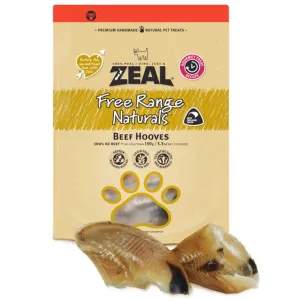 'BUNDLE DEAL': Zeal Free Range Naturals Beef Hooves Grain-Free Dog Chews 150g dog supplies dog food toys accessories dog bed