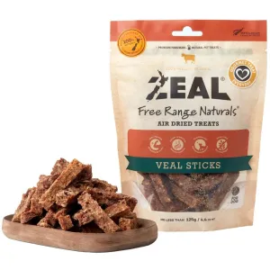 'BUNDLE DEAL': Zeal Free Range Naturals Veal Sticks Grain-Free Air-Dried Dog Treats 125g dog supplies dog food toys accessories dog bed