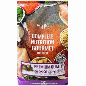 BUNDLE DEAL: Angel Complete Nutrition Gourmet Dry Cat Food 1.1kg cat snacks catnip treats healthy cat food cat reward treats low calorie cat food