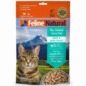 BUNDLE DEAL: Feline Natural Beef & Hoki Feast Freeze Dried Raw Cat Food dry cat food cat treats grain free cat food kitten treats cat dental treats