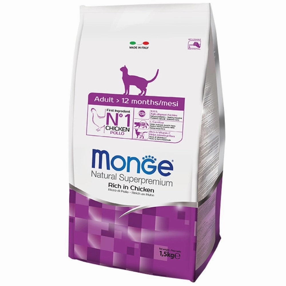 BUNDLE DEAL: Monge Adult Chicken Dry Cat Food kitten food wet kitten food kitten milk kitten treats grain free kitten food