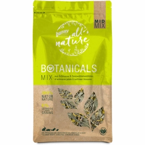 Bunny Nature Botanicals Mid Mix Echinacea Petals & Sunflower Blossoms 140g cat vitamins cat digestive aid cat immune support cat joint supplement cat skin supplement