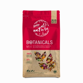 Bunny Nature Botanicals Mid Mix Marigold & Rose Blossoms 130g puppy starter kit puppy crate puppy collar puppy pee pad puppy food