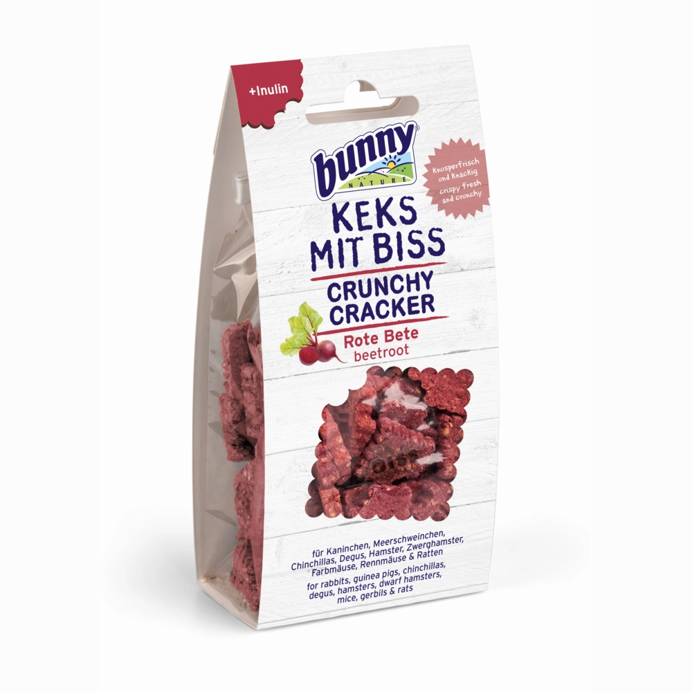 Bunny Nature Crunchy Cracker Beetroot 50g kitten health kit kitten booster vitamins kid cat immune kitten digestion kitten omega 3