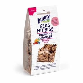 Bunny Nature Crunchy Cracker Fruits 50g cat vitamins cat digestive aid cat immune support cat joint supplement cat skin supplement