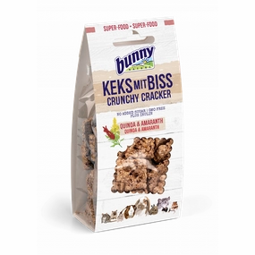 Bunny Nature Crunchy Cracker Quinoa & Amaranth 50g cat vitamins cat digestive aid cat immune support cat joint supplement cat skin supplement