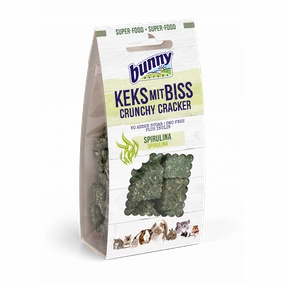 Bunny Nature Crunchy Cracker Spirulina 50g cat vitamins cat digestive aid cat immune support cat joint supplement cat skin supplement