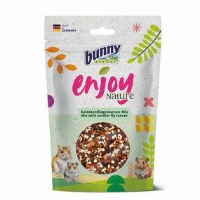 Bunny Nature Enjoy Nature Mix with Soldier Fly Larvae 90g cat vitamins cat digestive aid cat immune support cat joint supplement cat skin supplement
