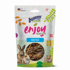 Bunny Nature Enjoy Nature Willow Wood 100g cat vitamins cat digestive aid cat immune support cat joint supplement cat skin supplement