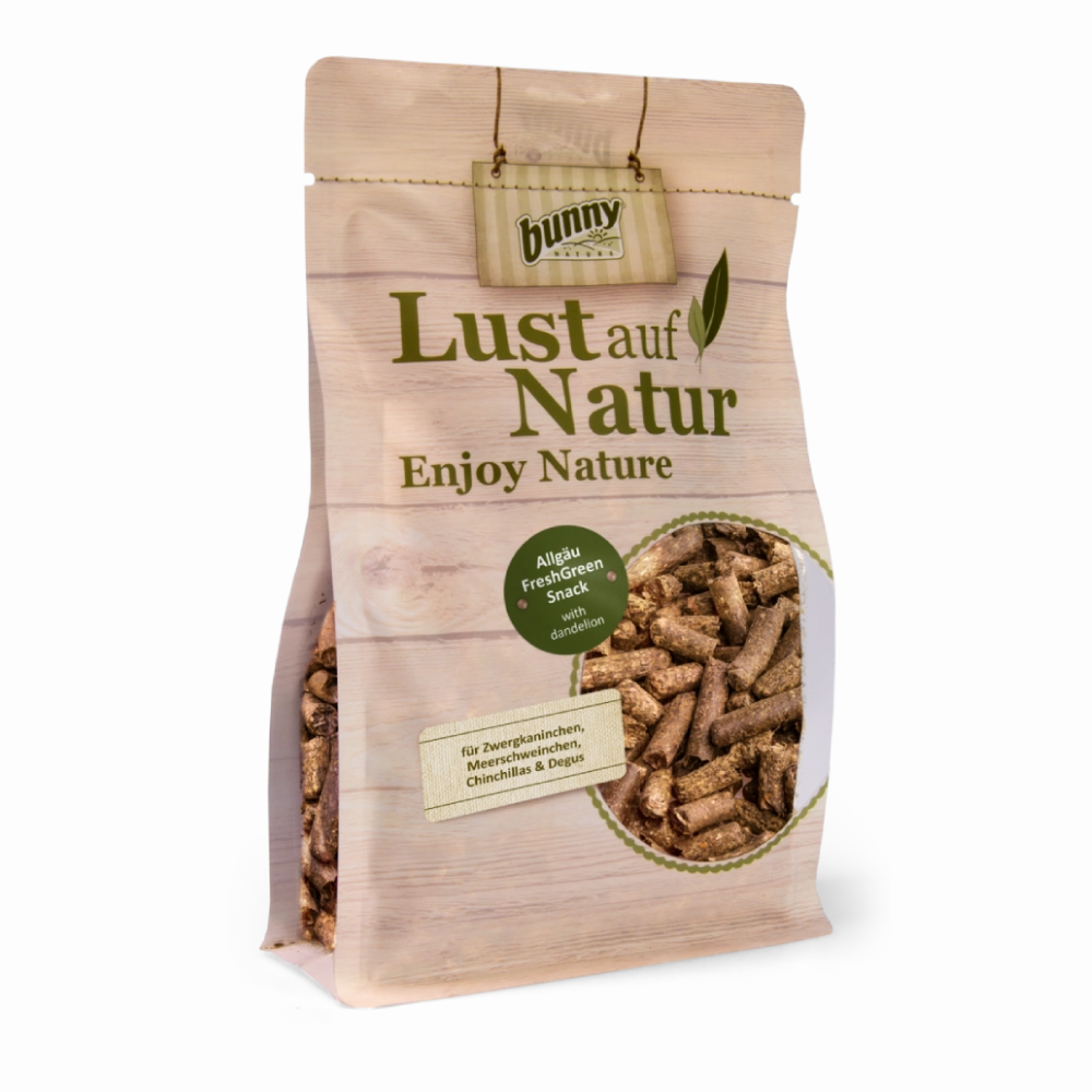 Bunny Nature Lust Auf Natur Enjoy Nature Allgau FreshGreen Snack 450g cat vitamins cat digestive aid cat immune support cat joint supplement cat skin supplement