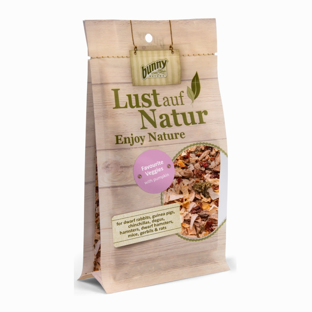 Bunny Nature Lust Auf Natur Enjoy Nature Favourite Veggies 50g kitten health kit kitten booster vitamins kid cat immune kitten digestion kitten omega 3