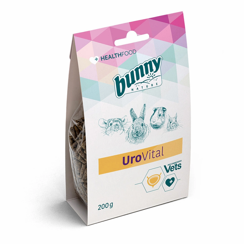 Bunny Nature Urovital 200g hamster food guinea pig food rabbit hay rodent treats mouse food