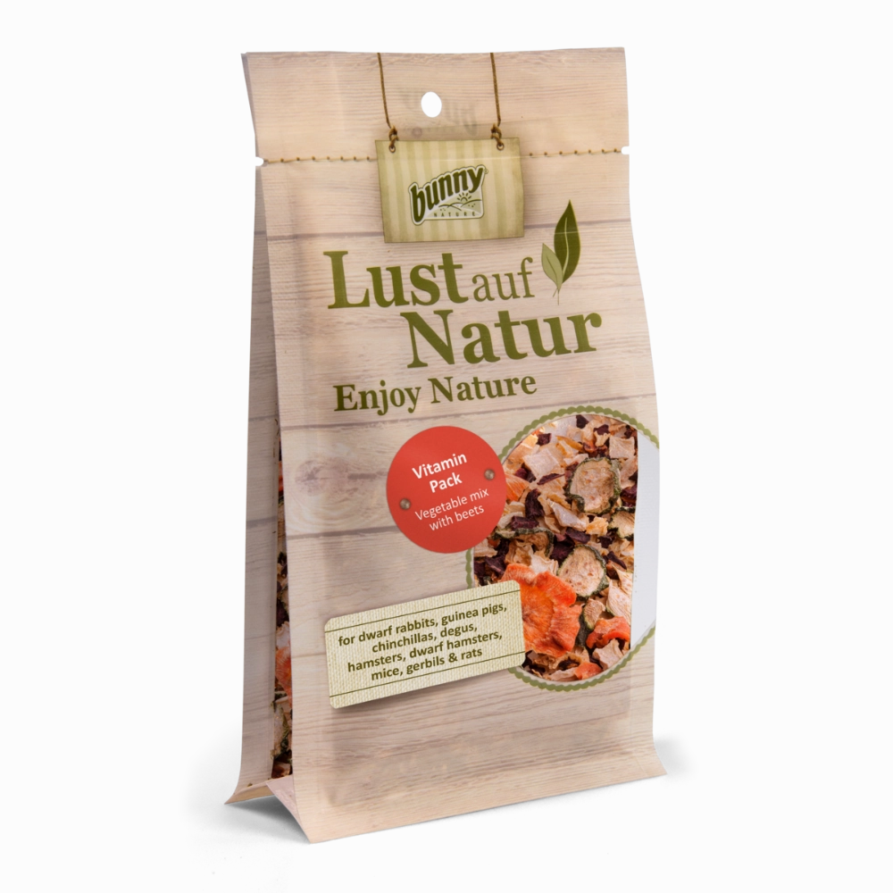 Bunny Nature Vitamin Pack Vegetable Mix with Beets 50g puppy starter kit puppy crate puppy collar puppy pee pad puppy food