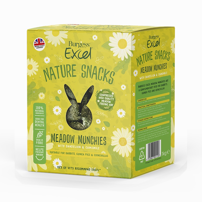 Burgess Excel Nature Snacks Meadow Munchies 1kg puppy starter kit puppy crate puppy collar puppy pee pad puppy food