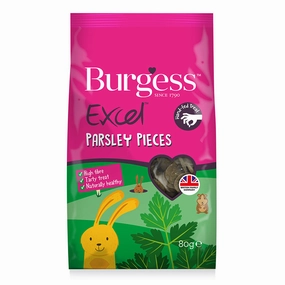 Burgess Excel Parsley Pieces 80g kitten health kit kitten booster vitamins kid cat immune kitten digestion kitten omega 3